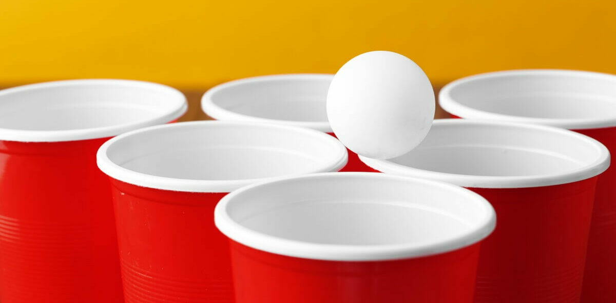 Partyspiele Beer-Pong