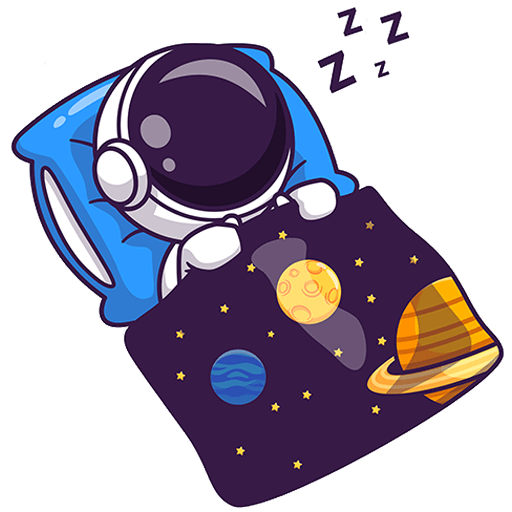Astronaut WO FEIERN Bett