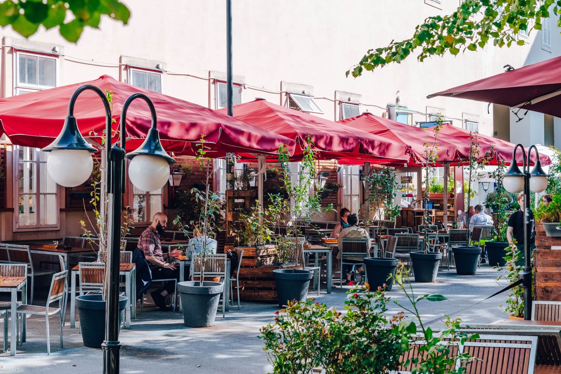 Bierheuriger zum Gangl_Wo Feiern_Terrasse Feier