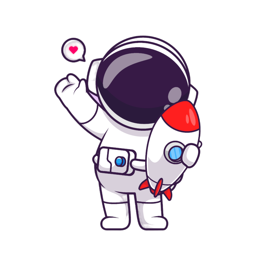 Cute Astronaut
