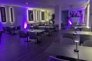 Mios Restaurant & Lounge_Wo Feiern_Party_ Licht_abends Ramsauhof 4.0 Wo Feiern Innenhof Feier Geburtstag feiern Niederösterreich