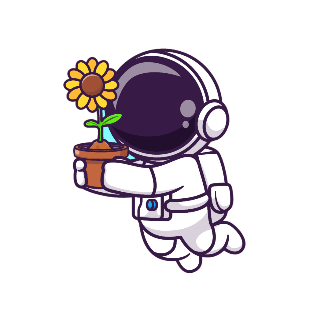 Muttertag Wien Cute Astronaut WO Feiern Blume