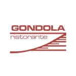 Logo für das Gondola Ristorante mit dem Schriftzug GONDOLA über dem Wort ristorante und einer stilisierten Grafik eines Gondelbug.