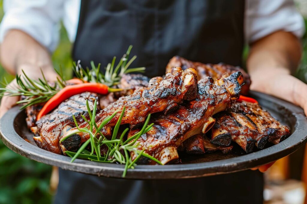 Spareribs essen in Wien Service Wo Feiern