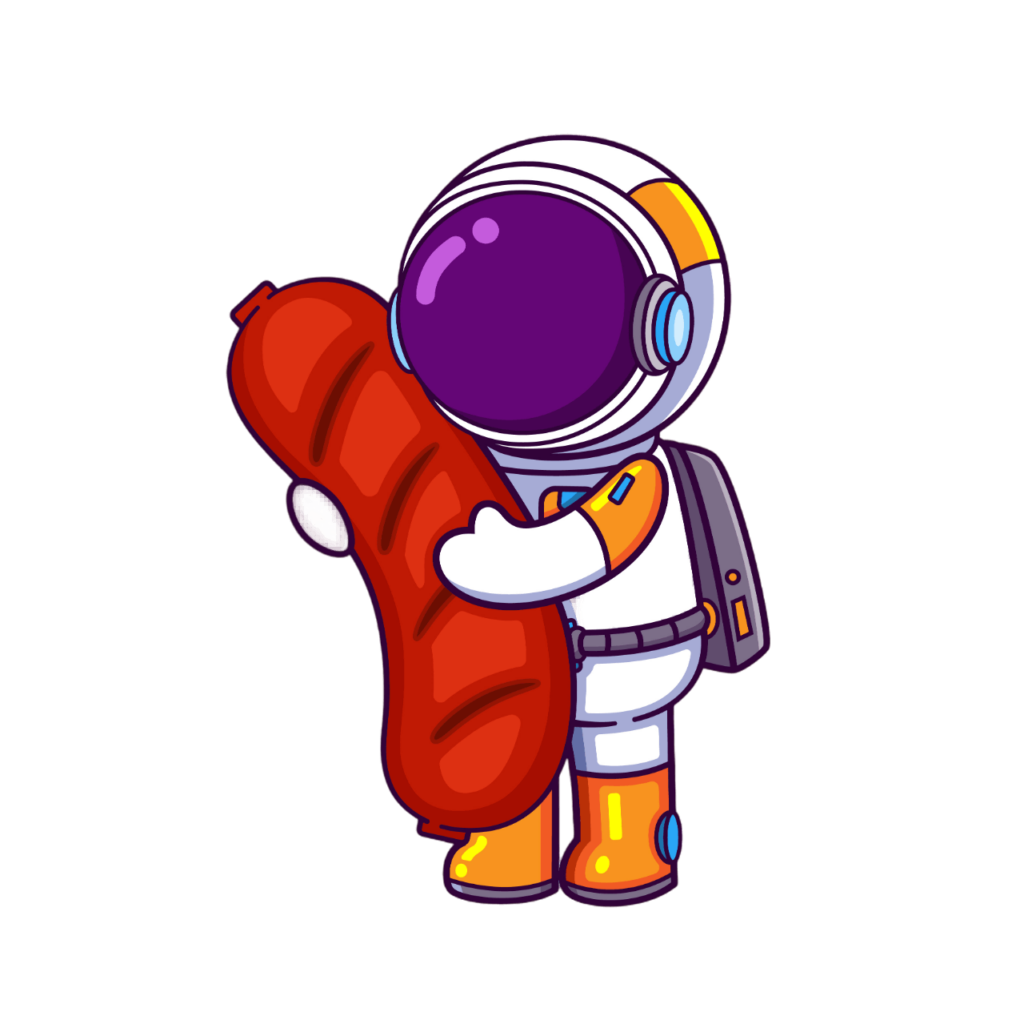 astronaut wurst