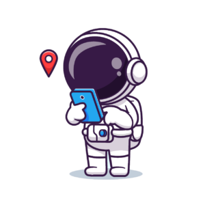 cute astronaut phone