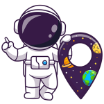 Astronaut WO FEIERN Lage 3